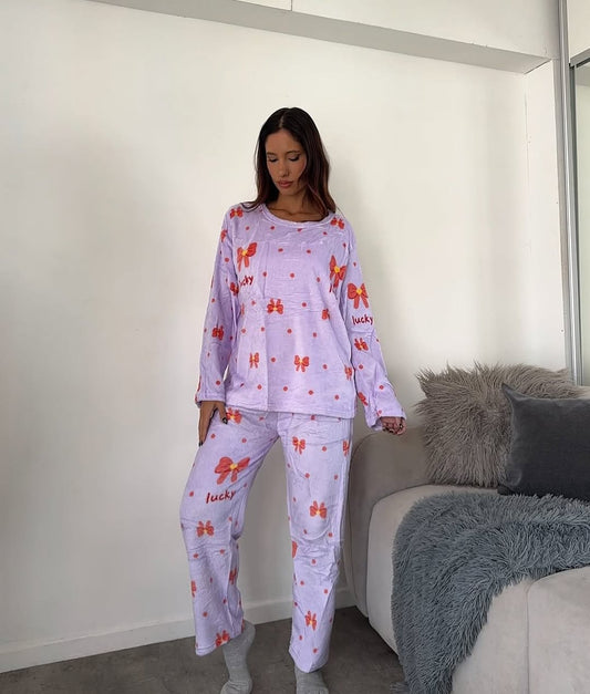 Pijama de Invierno de Plush – Súper Suave y Abrigado